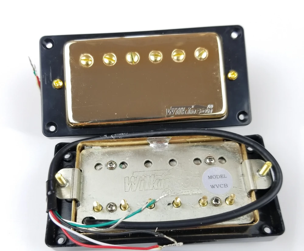 

Closed WVC Cover Gold Humbucker Pickups For ES LP SG Electric Guitar