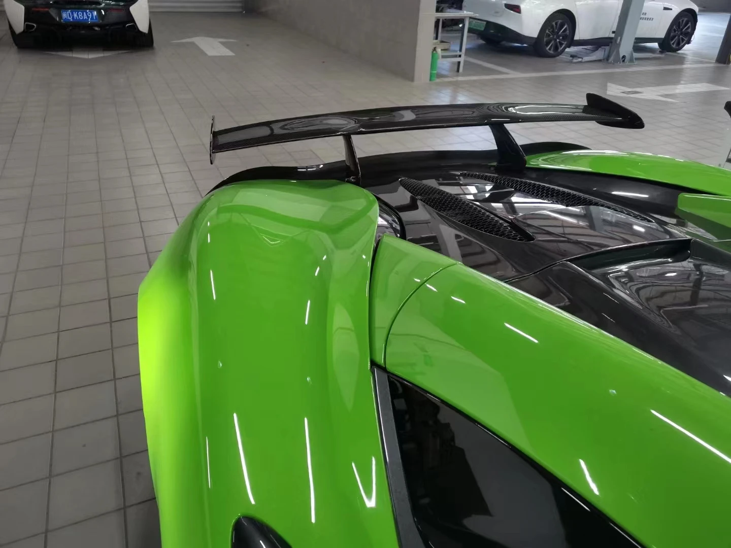 dry  carbon MSO spoiler for Mclaren 540C 570S