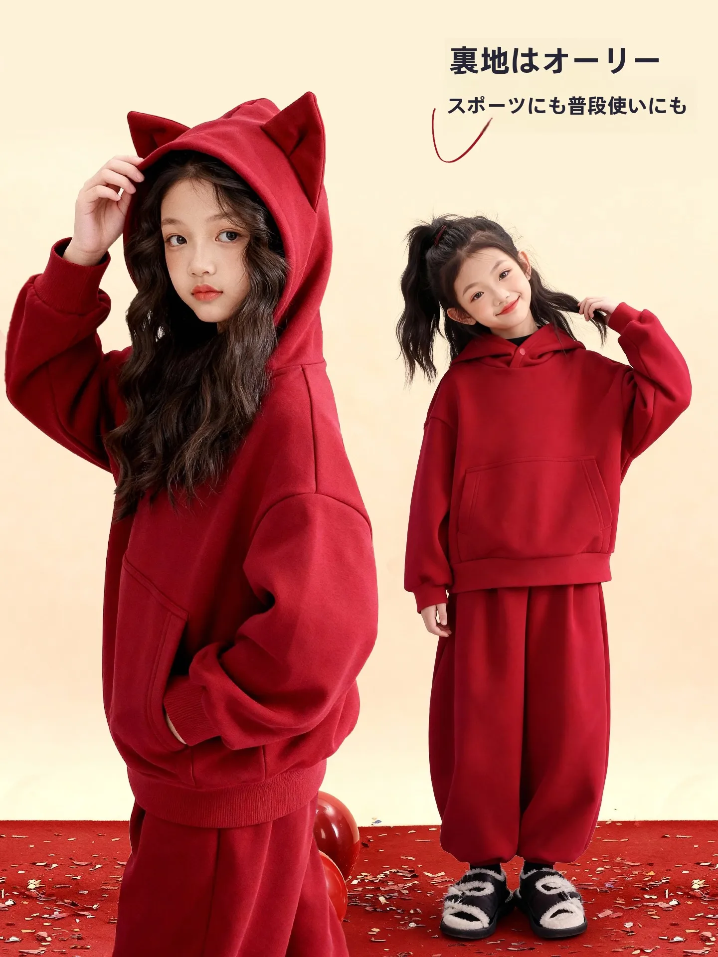 faionable-thiened-fce-girls'-new-year-outfit-winter-sweatirt-set-2-years-old-children's-clothing-casual-sle-two-p