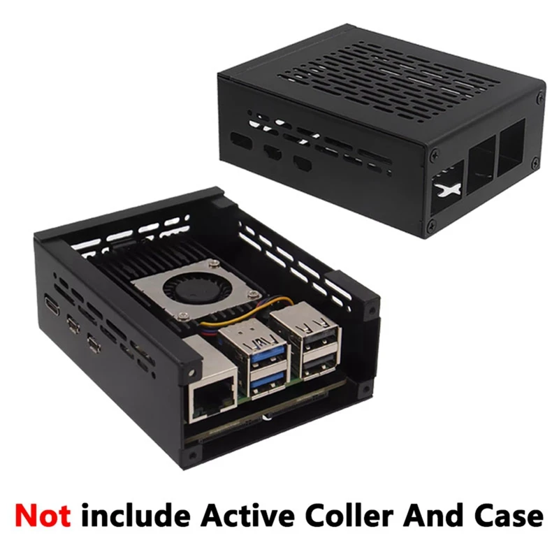 X1005 듀얼 NVME SSD 쉴드 Pcle에서 M.2 듀얼 SSD, 라즈베리 파이 5, Hailo-8 AI 가속기 지원