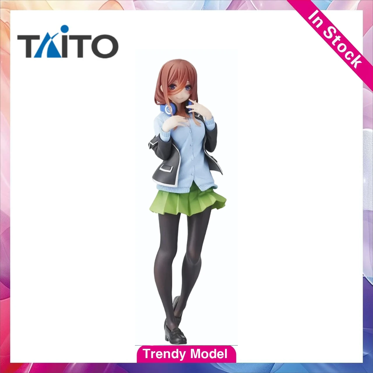 

【TM】Фигурка-модель школьной формы Накано Саньцзю из серии Coreful Five-Equal Bride от TAiTO, подарок