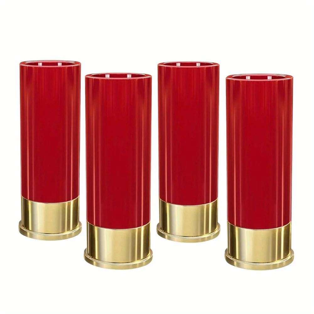 قطعة واحدة، كوب مضحك على شكل رصاصة - زجاج ويسكي 1.5 أونصة للرجال والأب والجد والزوج - مستلزمات بار وحفلات مثالية #5