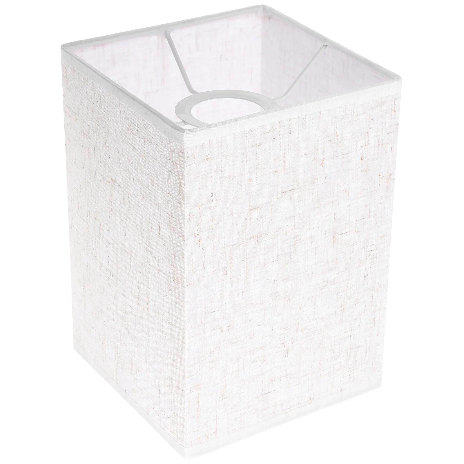 

Linen Lampshade Bedside Light Cover Reliable Structure Strong Fabric Material Time Labor Saving Home Hotel Use