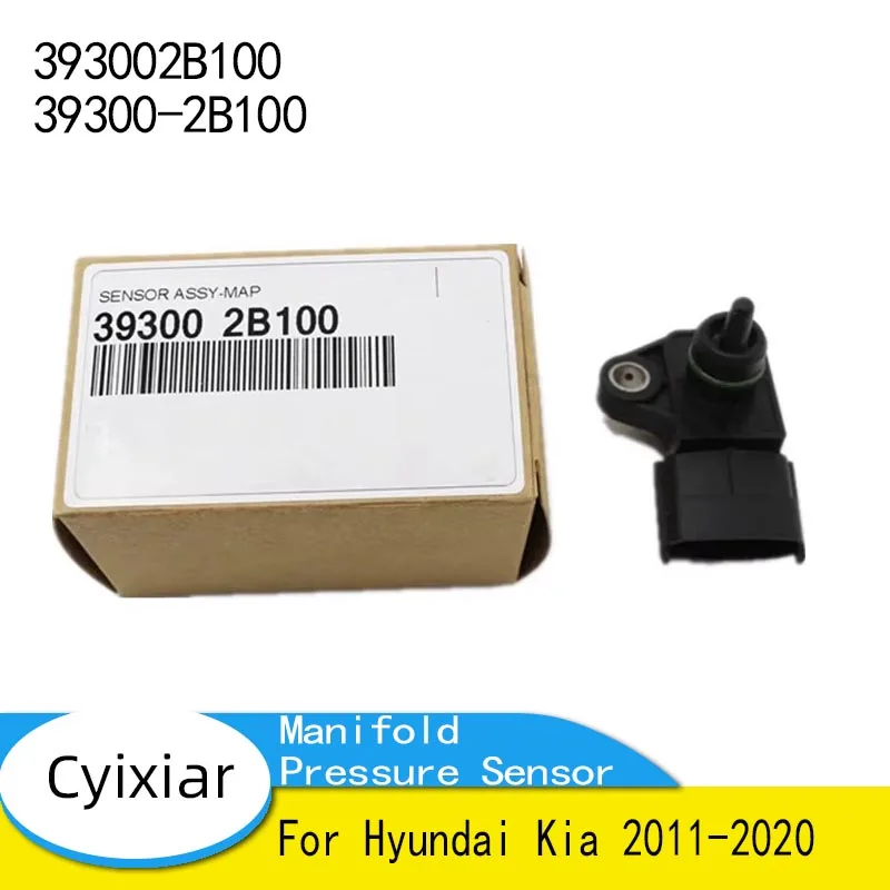 

1шт 393002 B100 39300-2B100 Датчик давления в коллекторе для Hyundai Kia 2011-2020 гг.