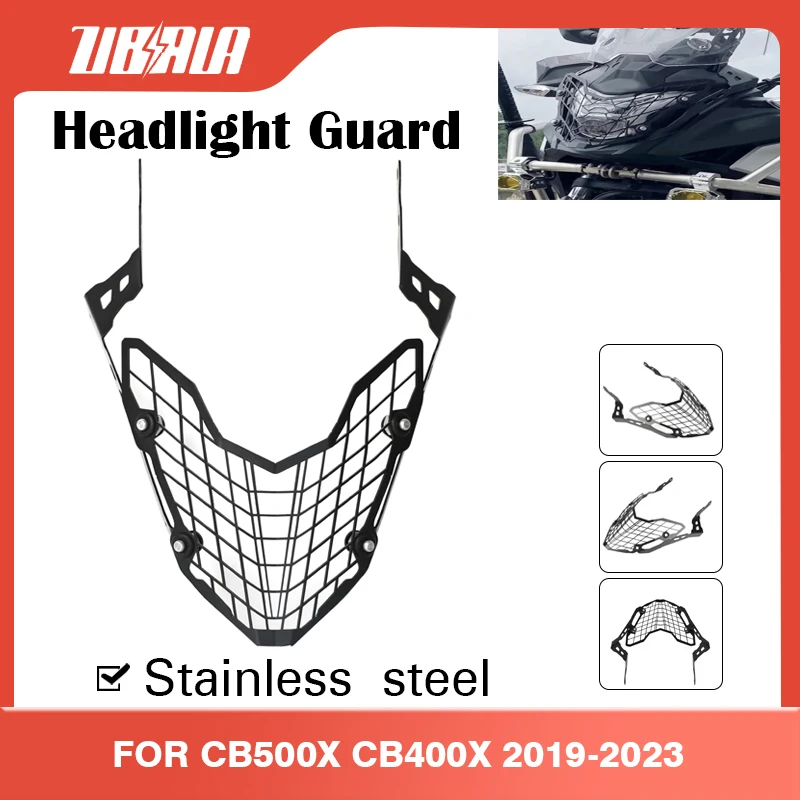 

FOR Honda CB400X CB500X 2020 2021 2022 2023 Motorcycle Accessories Headlamp Headlight Shield Cover Grill Guard Protector CB 400X