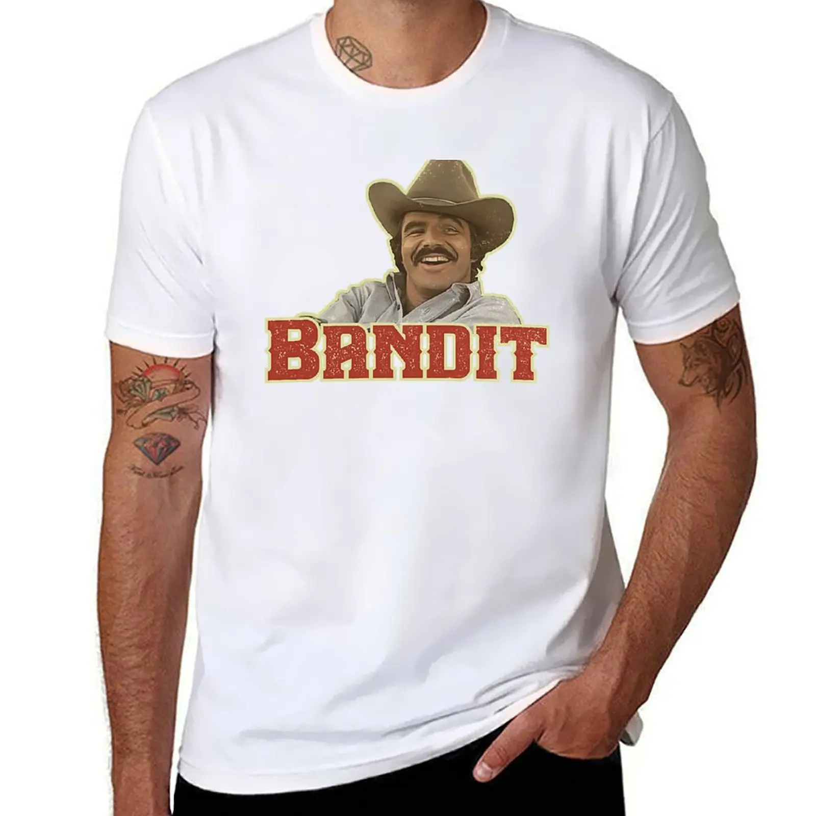Bandit [Vintage Distressed] T-Shirt t shirt man plain man t shirt heavy cotton cotton t shirts high quality T-Shirt