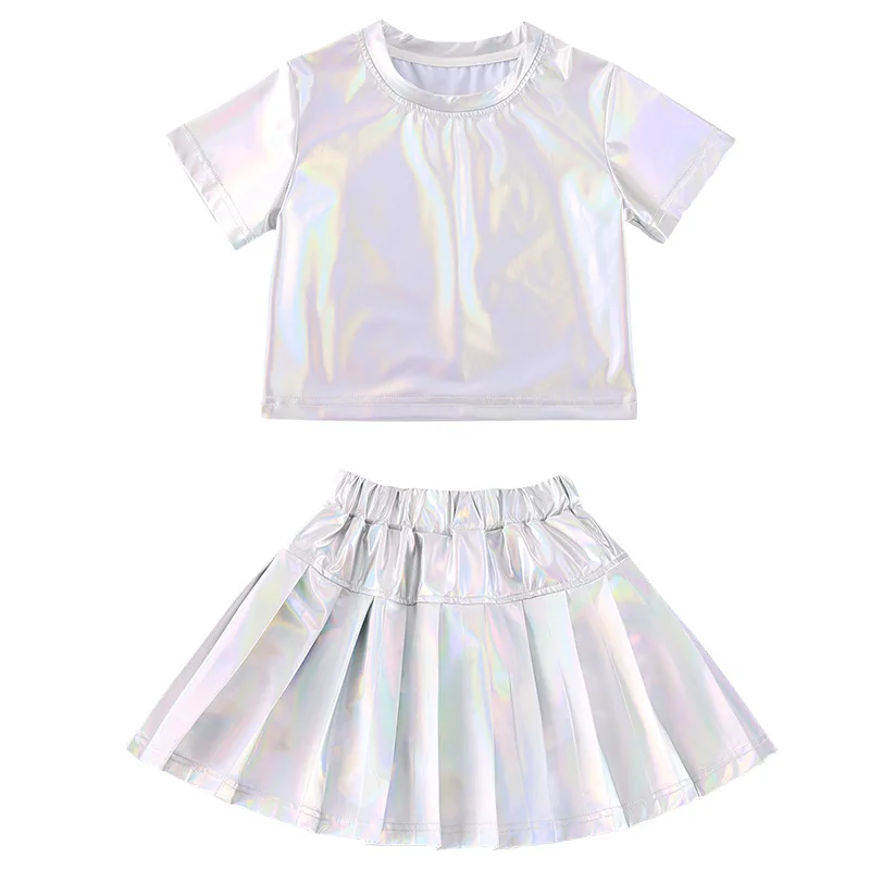 1 يونيو للأطفال عرض الرقص في الشوارع زي عصري البدلة الفتيات مجموعة طبلة أداء الهيب هوب ملابس رقص الجاز