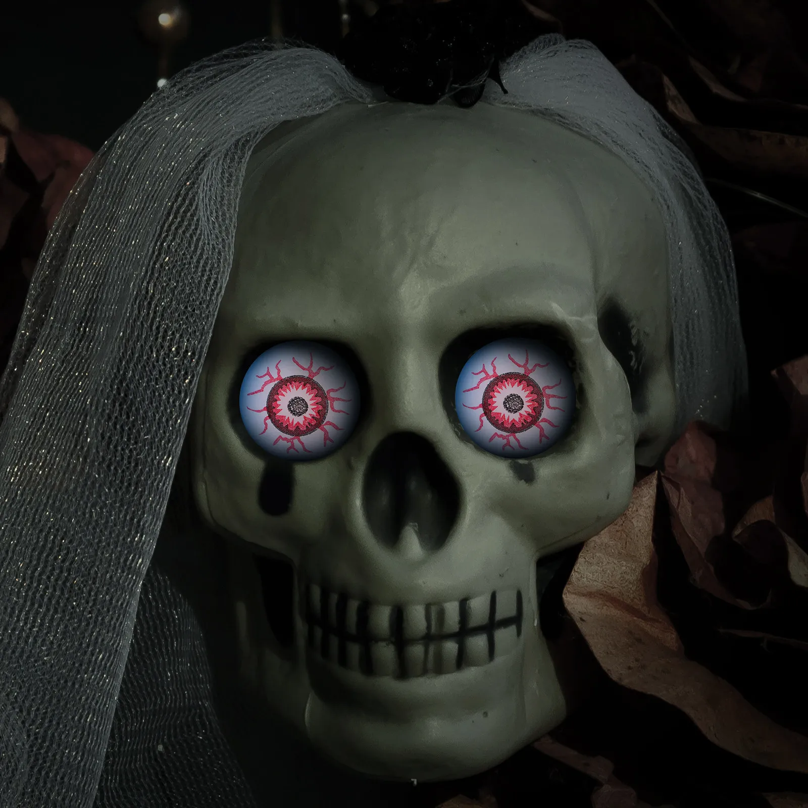 

10Pcs 32mm Halloween Bouncy Eyeballs Scary Eye Balls Durable Party Supplies Unique Design for Unforgettable Events