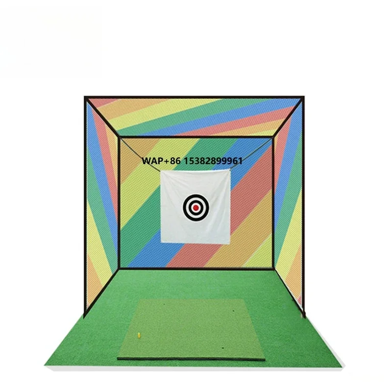 Indoor and Outdoor Putter, Swing, Hitting Cage, Golf Course, Golf Net, Simulation Practice Device