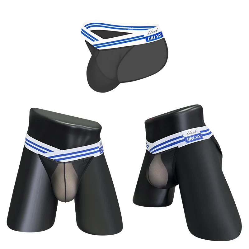 Jockmail Underwear Man Summer Men's Ultra-thin Panties Sexy Adult Man Erotic Lingerie for Men Thongs Packs G-string Mens Hot New