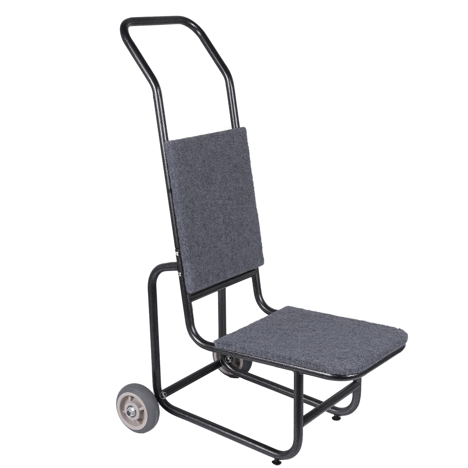 Folding Chair Table Cart Multifunctional Wheeled Organize Chairs Cart Wear Resist for Restaurant Wedding Outdoor
