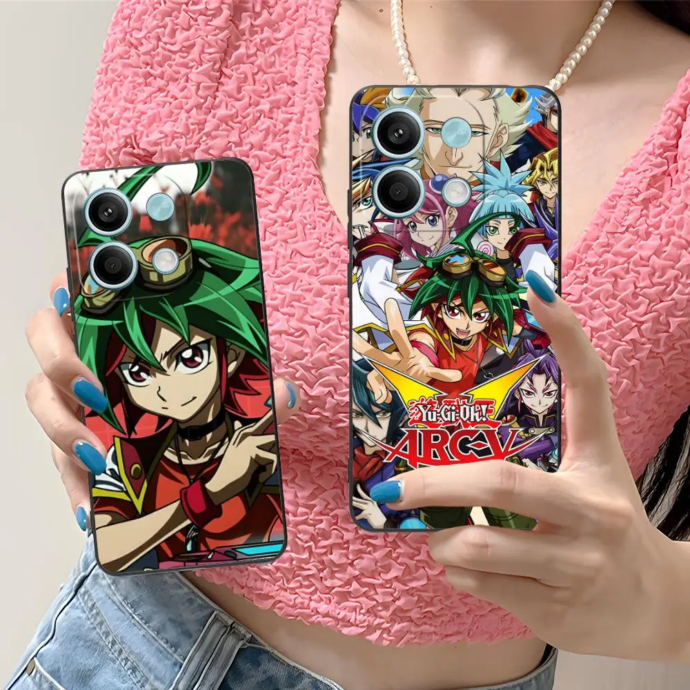 Yugioh Yuya Sakaki حافظة هاتف محمول لهاتف Xiaomi Redmi Note 14 13 12 11 S Pro Plus 4G 5G غطاء طباعة ملون هاتف ذكي جميل #3