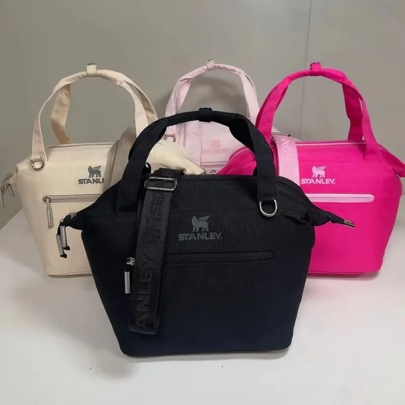 Stanly Woven Organ Lunch Bag Office Workers Portable High-Capacity Waterproof Portable Warm Bag Daily Collocation Girl Series