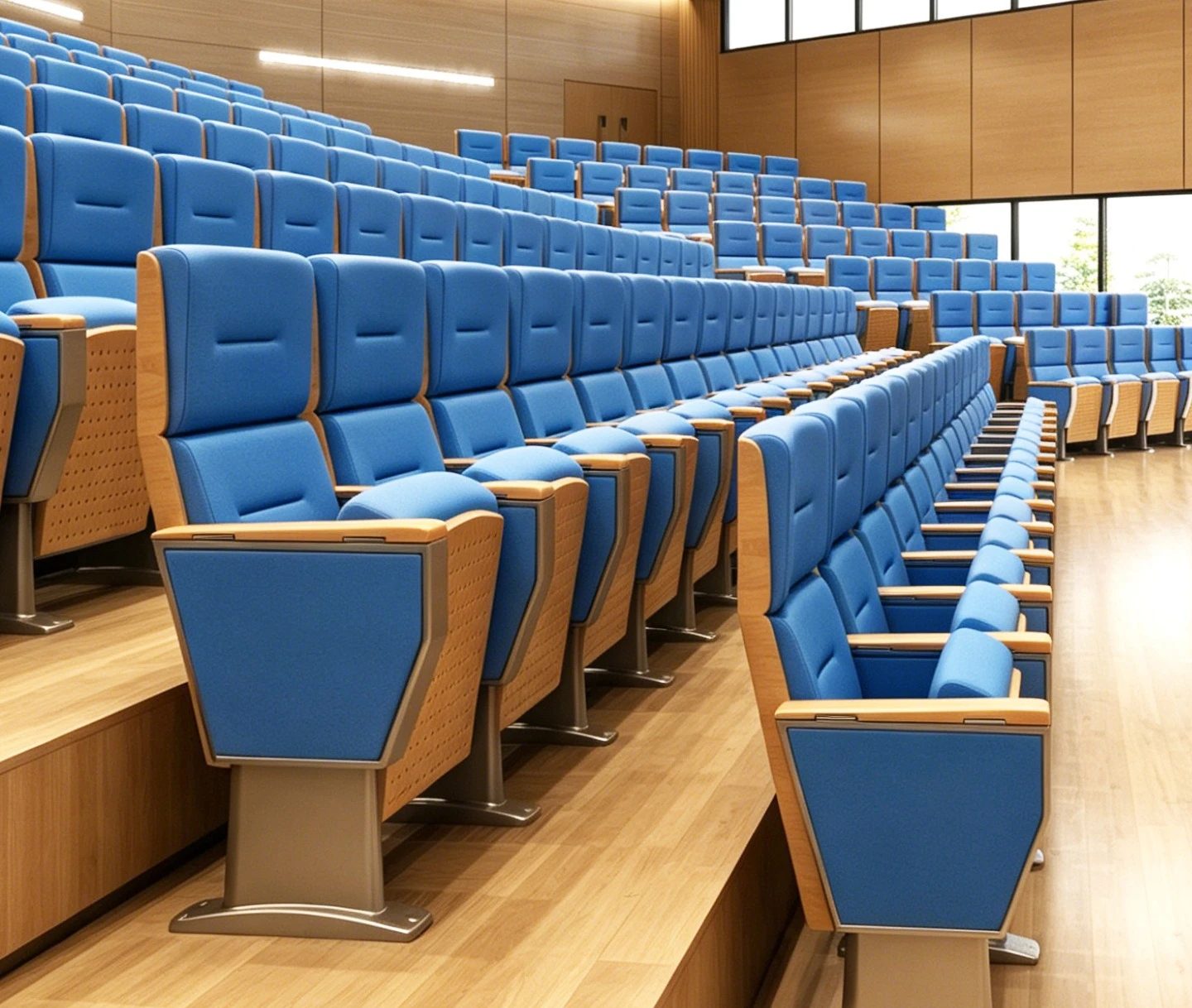 Aluminum alloy auditorium chairs, row chairs, lecture halls, cinemas, theaters, lecture halls