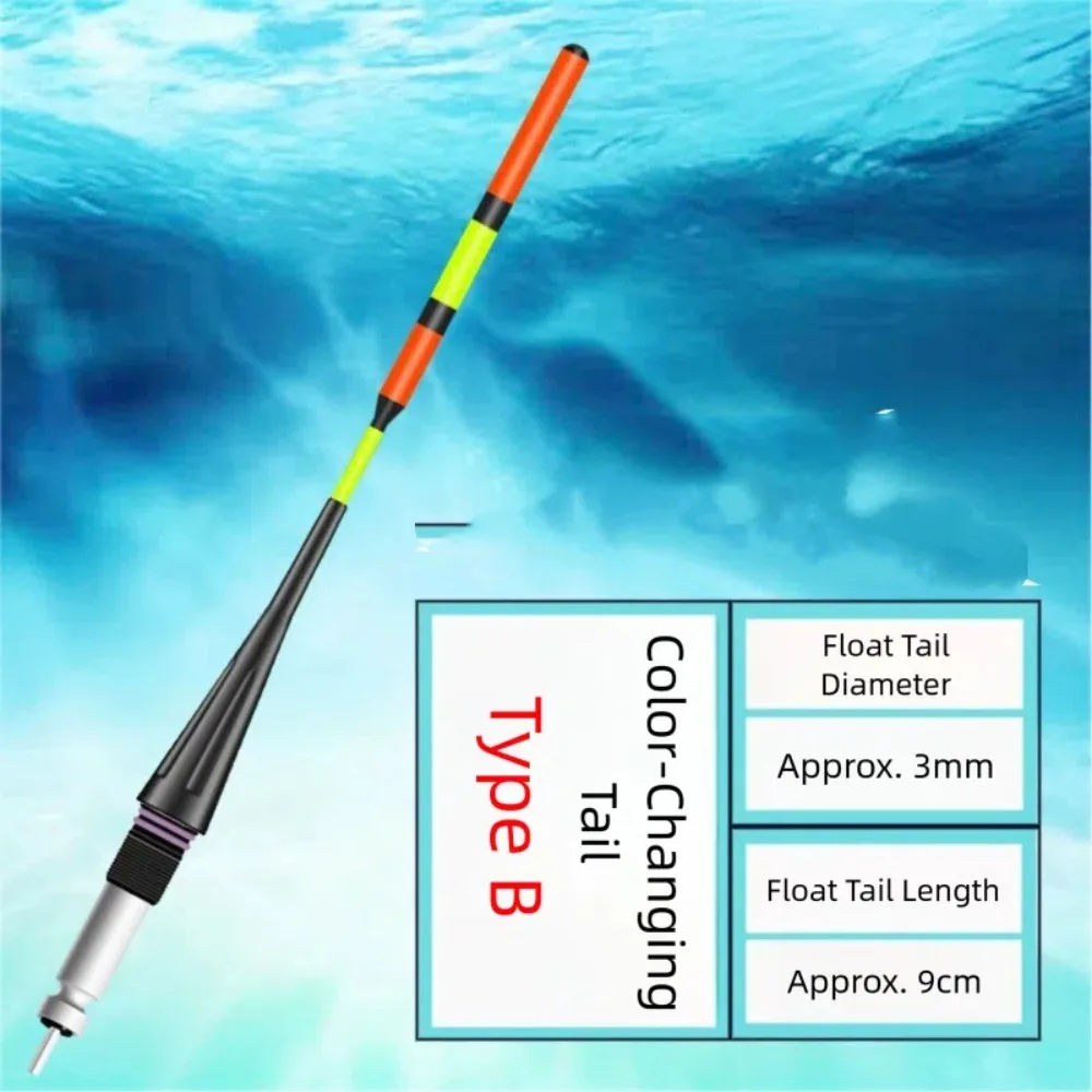 2pcs Luminous LED Smart Float Super Bright Top Mount Electronic Float Ultra Sensitive Luminous Float Fishing Accessories