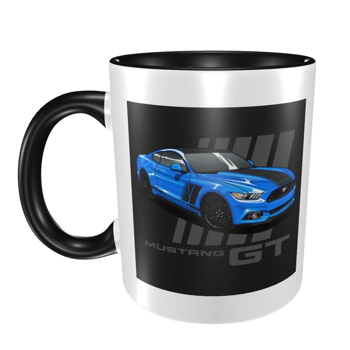 

Mustang Gt Mug Funny Ceramic Coffee Cups Tea Mugs Milk Cup Drinkware Gift for Friends