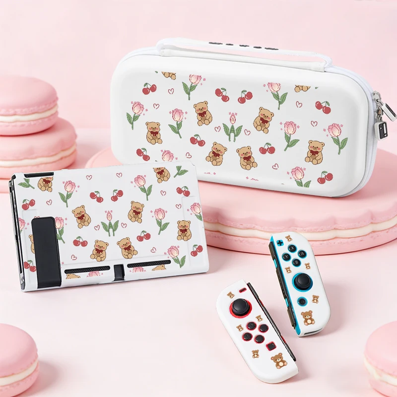 

For Switch NS/OLED Protective shell，with portable carrying case，dual-use design, detachable cover,scratch and drop resistant