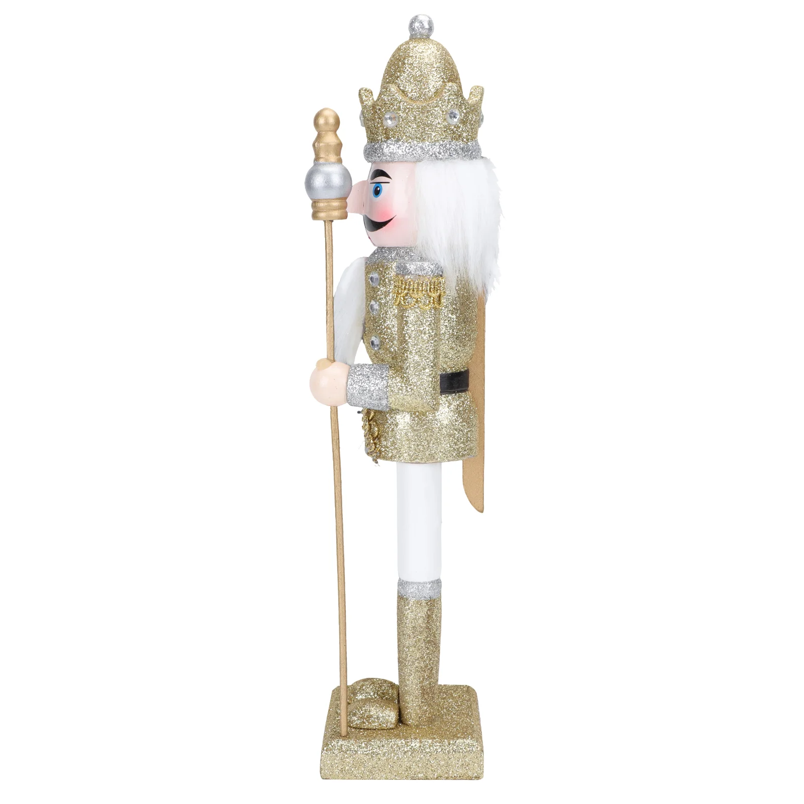 

Nutcracker Figures Toddler Outdoor Toys Decor Walnut Soldier Glitter Girls