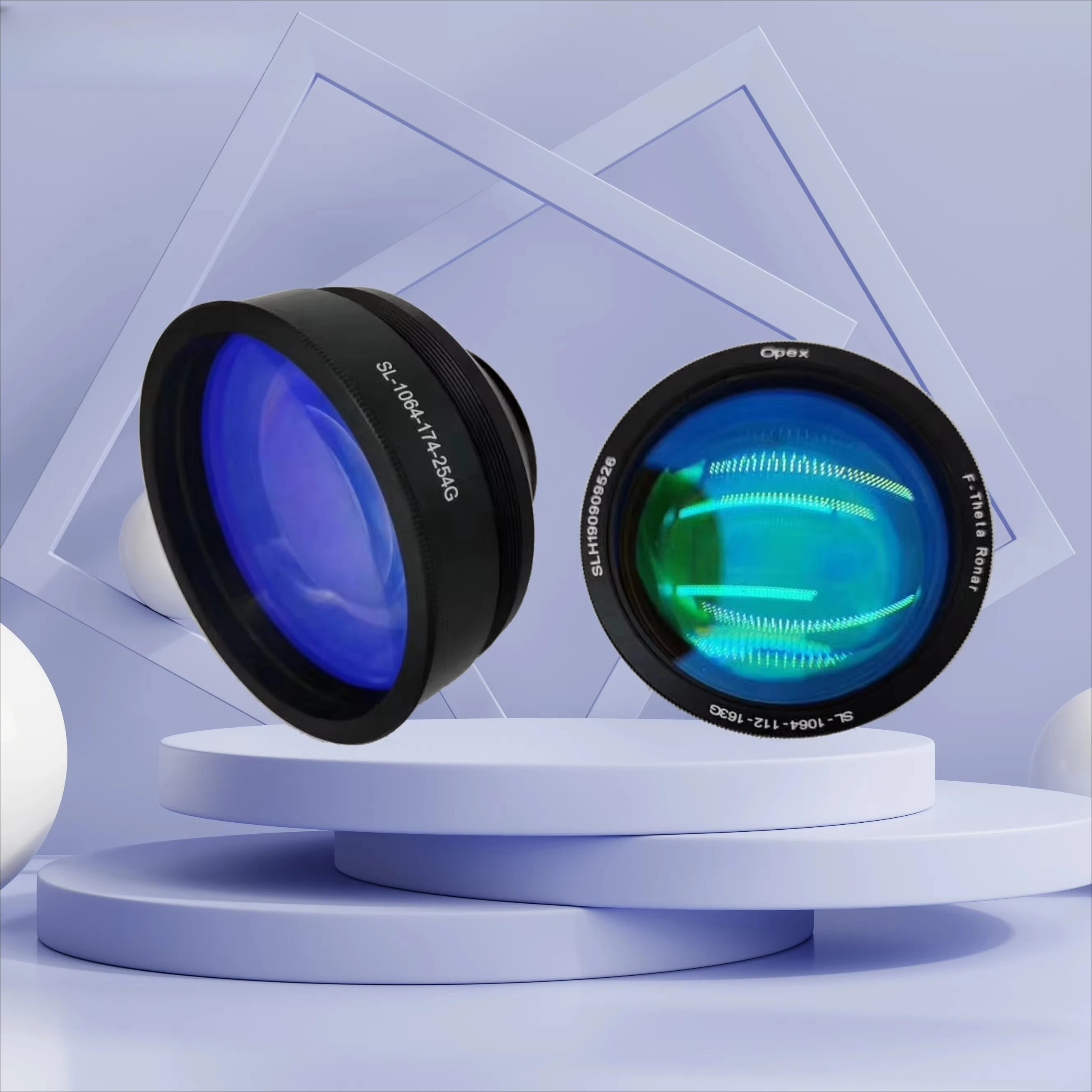 

Hot Scene Microscope Accessories For Laser Marking 1064nm Field Lens Scanning Lens