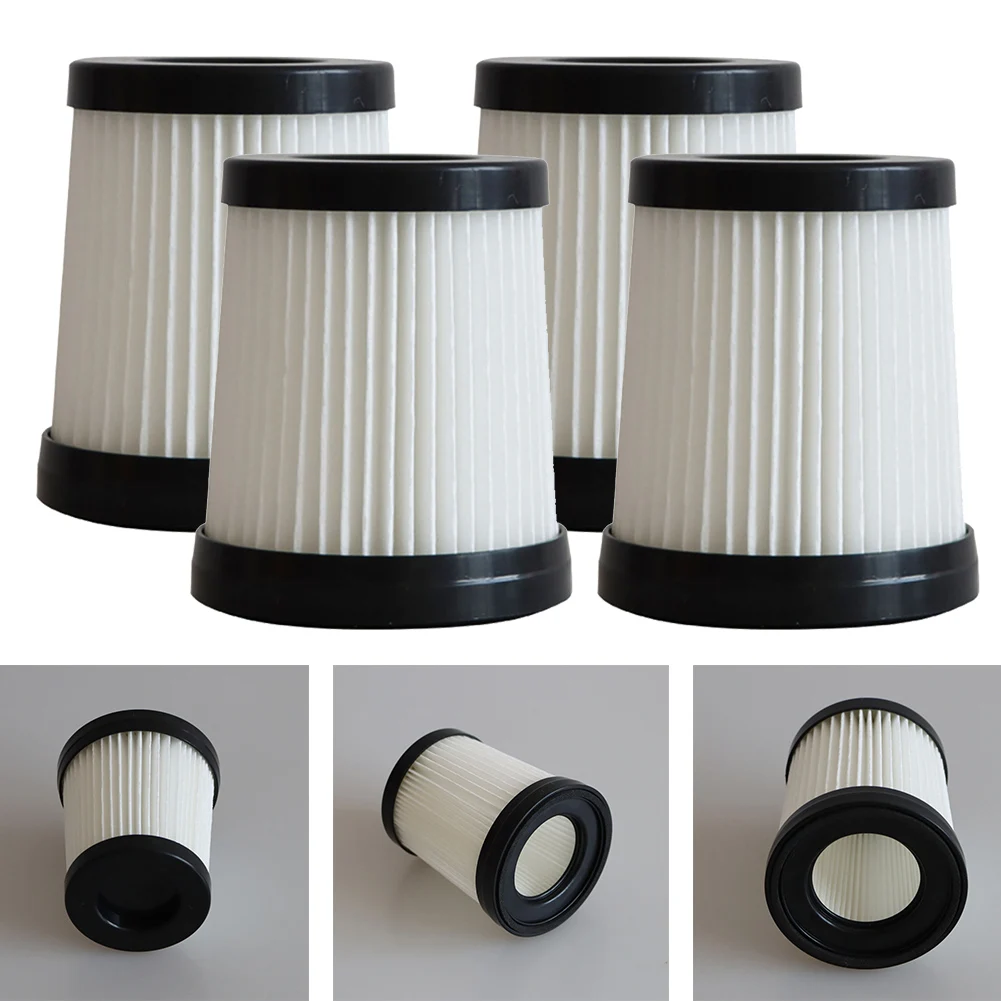 

4 Pack HEPA Vacuum Filters Replacement For DUMOS Cordless Vacuum Cleaner Washable Reusable Fine Dust Capture Home Pets