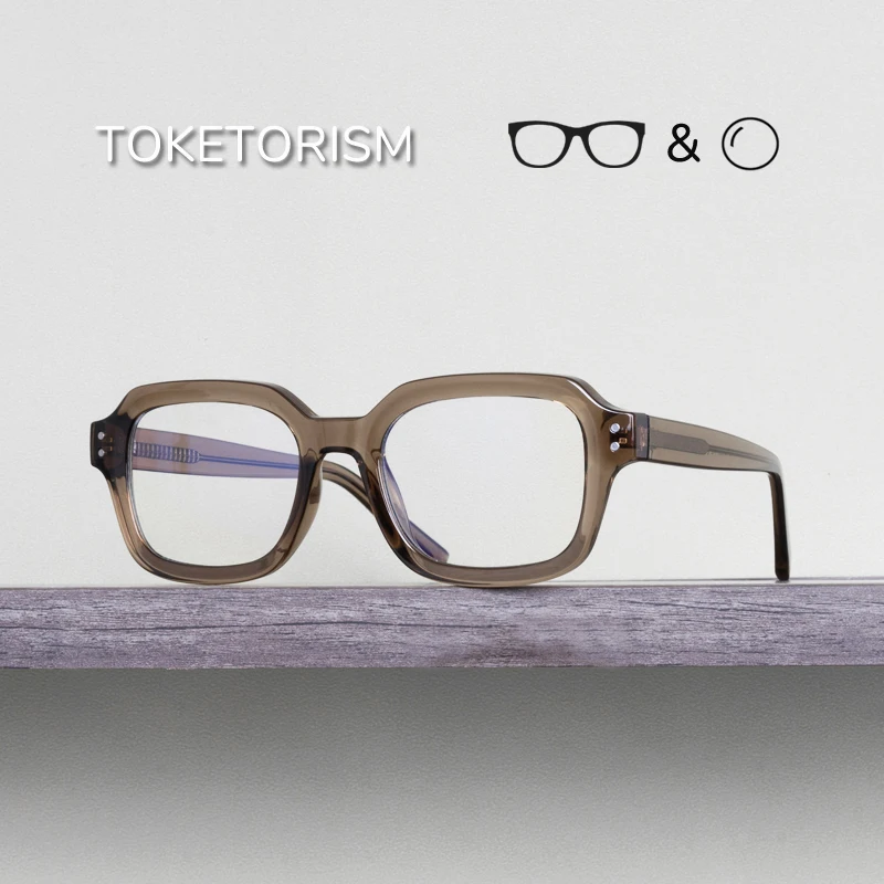 

Toketorism Fashion Women Reading Glasses Prescription Optical Eyewear For Men Anti Blue Light Eyeglasses