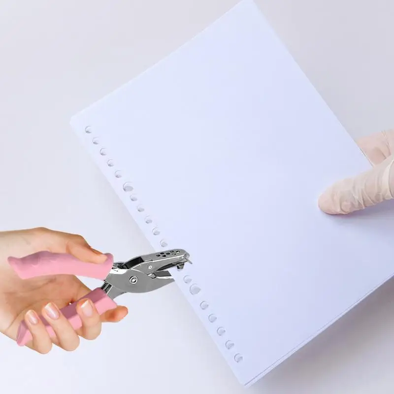 Ręczny dziurkacz do papieru do scrapbookingu Wytrzymały dziurkacz z pojedynczym uchwytem do rękodzieła 1/4 cala Precyzyjny miękki uchwyt Rzemiosło