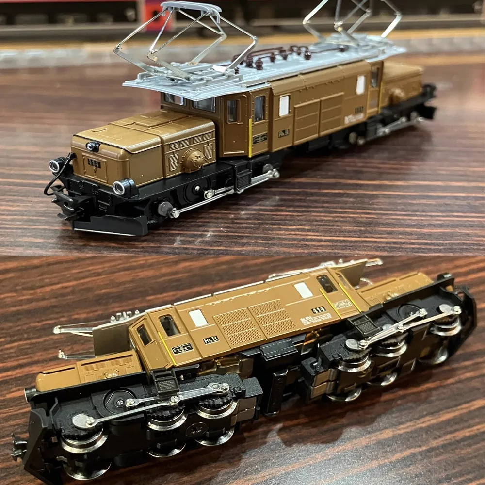 KATO N Scale 1/160 Model Train Ge6/6-I Crocodile Locomotive Alpine Green Livery 3103-1 10-1987 Train Set Boys' Toy Gift