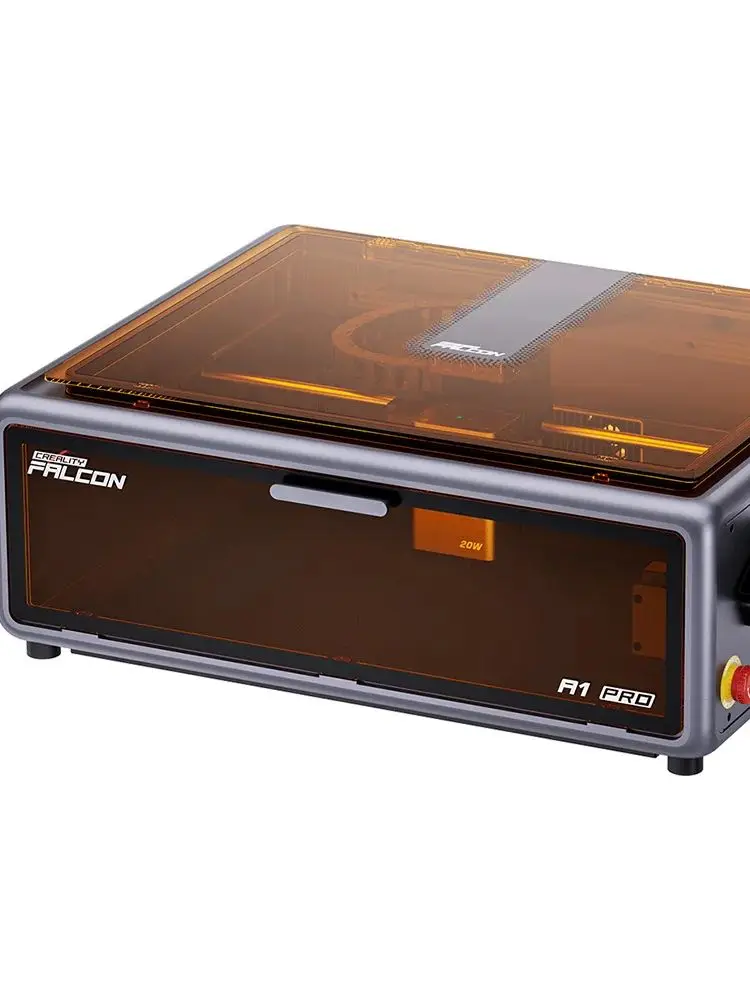 Creality Falcon A1 Pro 20W lasergraveerder en snijder, 600 mm/s snelheid, AI-camera, 4,3" touchscreen, app-bediening, 358x268 mm - afbeelding 2
