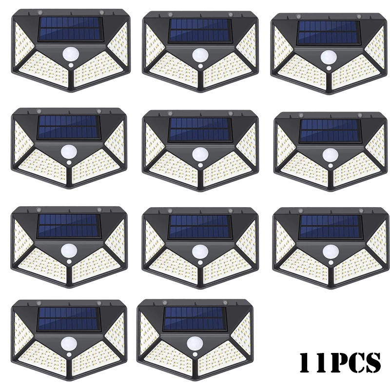 PDQ Outdoor Solar Wall Light Black 6