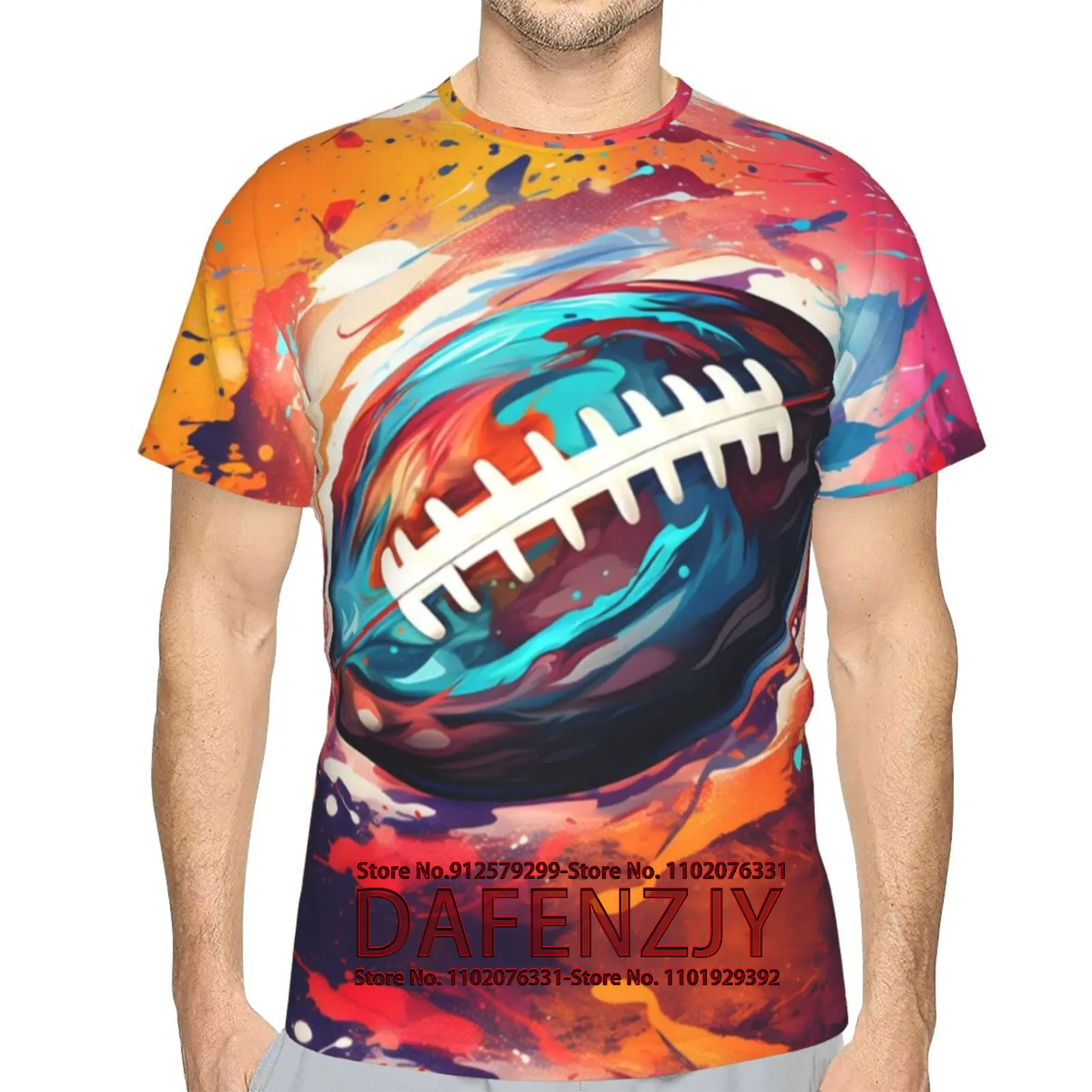 T-Shirt Men's 3D Printed T-Shirts Short Sleeve Graphic Tshirt Men Novelty Crew Neck Tee
