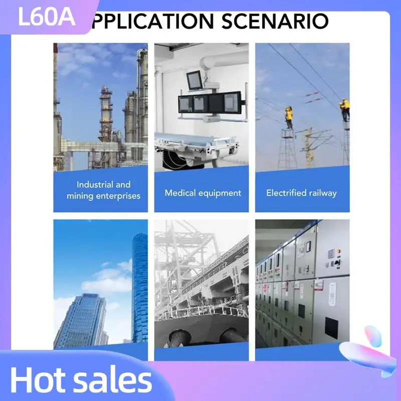 

L60A Power Distribution Control Appliance 220V Air Conditioner AC Contactor 40A 2P Replacement Silver Alloy Contact