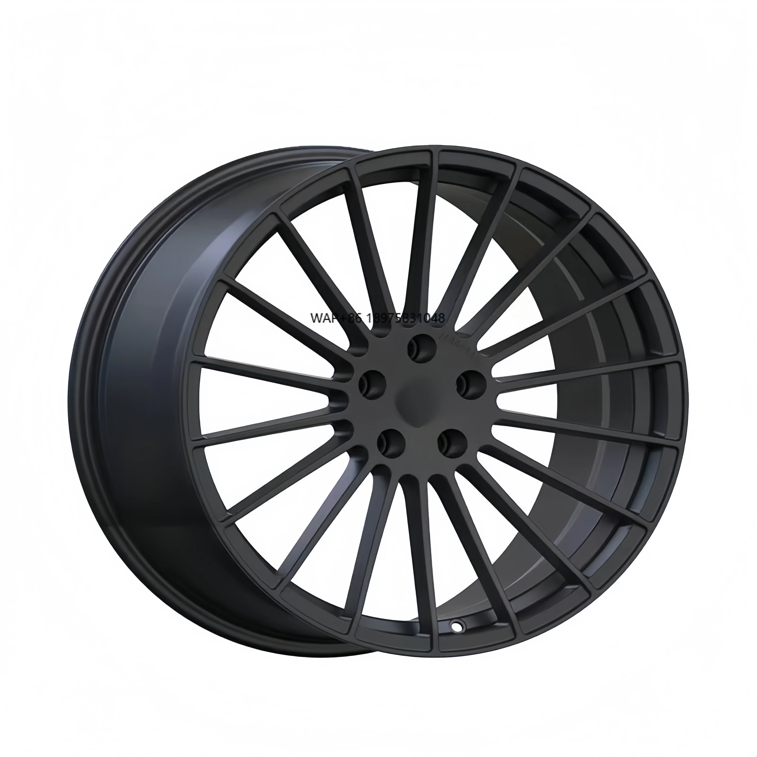 

Custom Aluminium Alloy Wheels Matte Black All Coated Forged Wheels PCD 5X112 Aluminium Alloy Wheels