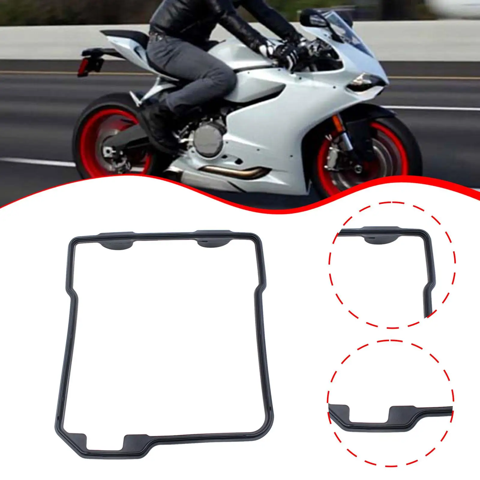 

Cylinder Head Valve Seal Gasket Waterproof Gasket Seal for 1299 1199