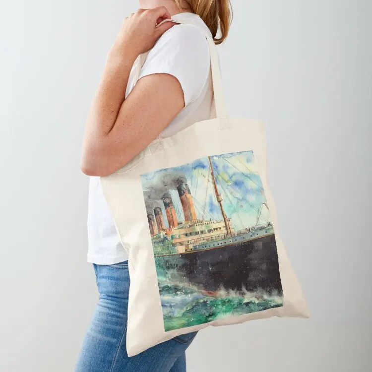 

RMS Titanic White Star Line Ship 1912 Tote Bag tote bag canvas shopper bag women Handbags Women's tote