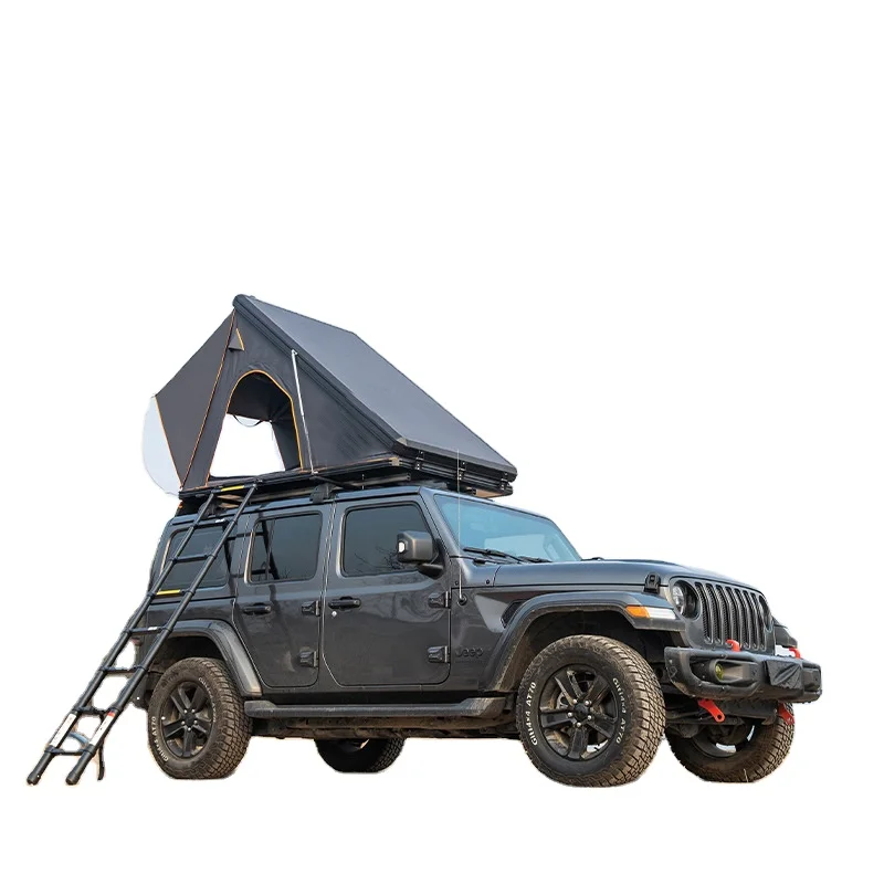 

Ultra-Light Aluminium Shell Hard Roof Top Tent with Ladder for 4X4 Car Camper and Camping