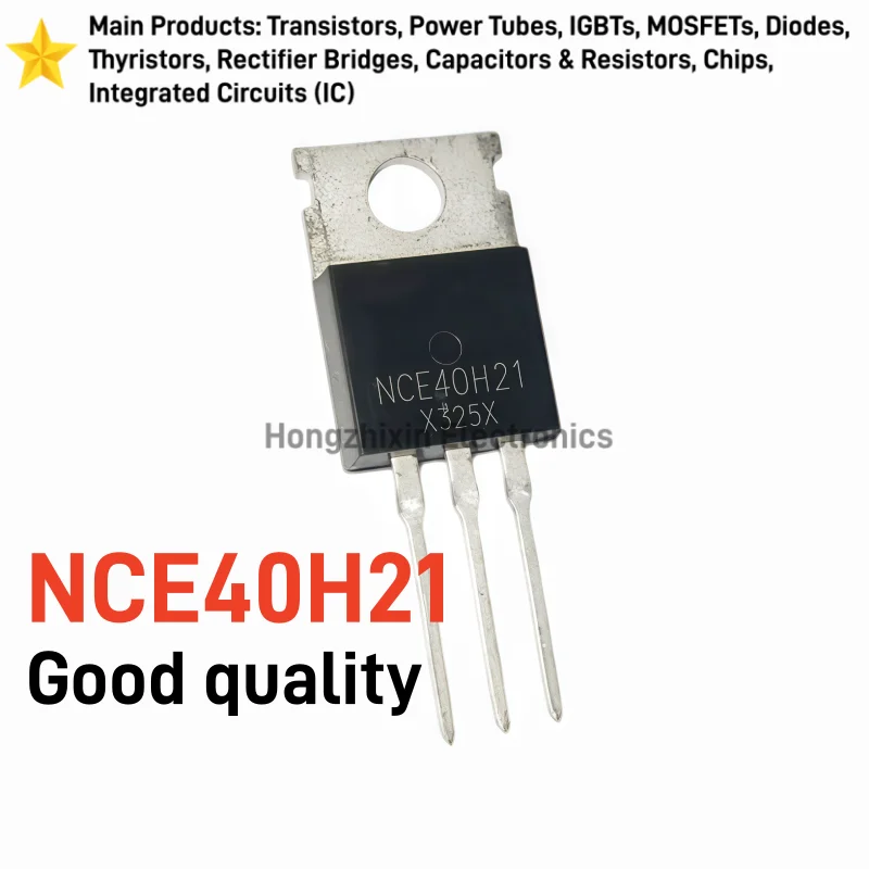 10/30PCS NCE40H21 TO-220 N-Channel Power MOSFET 40V 210A Low Rds (on) Field Effect Transistor Through Hole