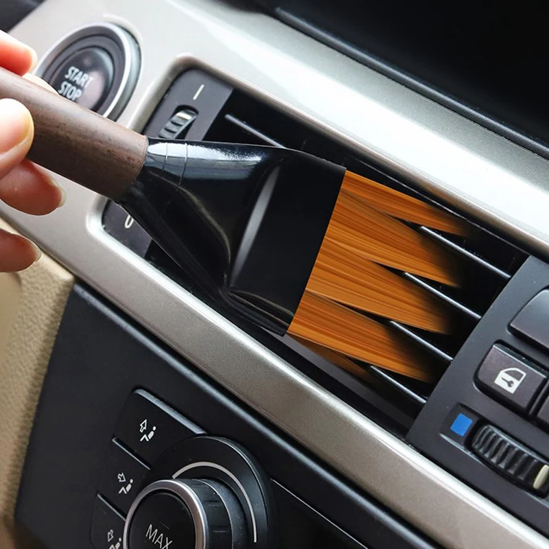 

Car Air-Condition Vent Cleaning Detail Automatic Pocket Care Brush Wash Set To Remove Dust Tool For Interior Maintenance