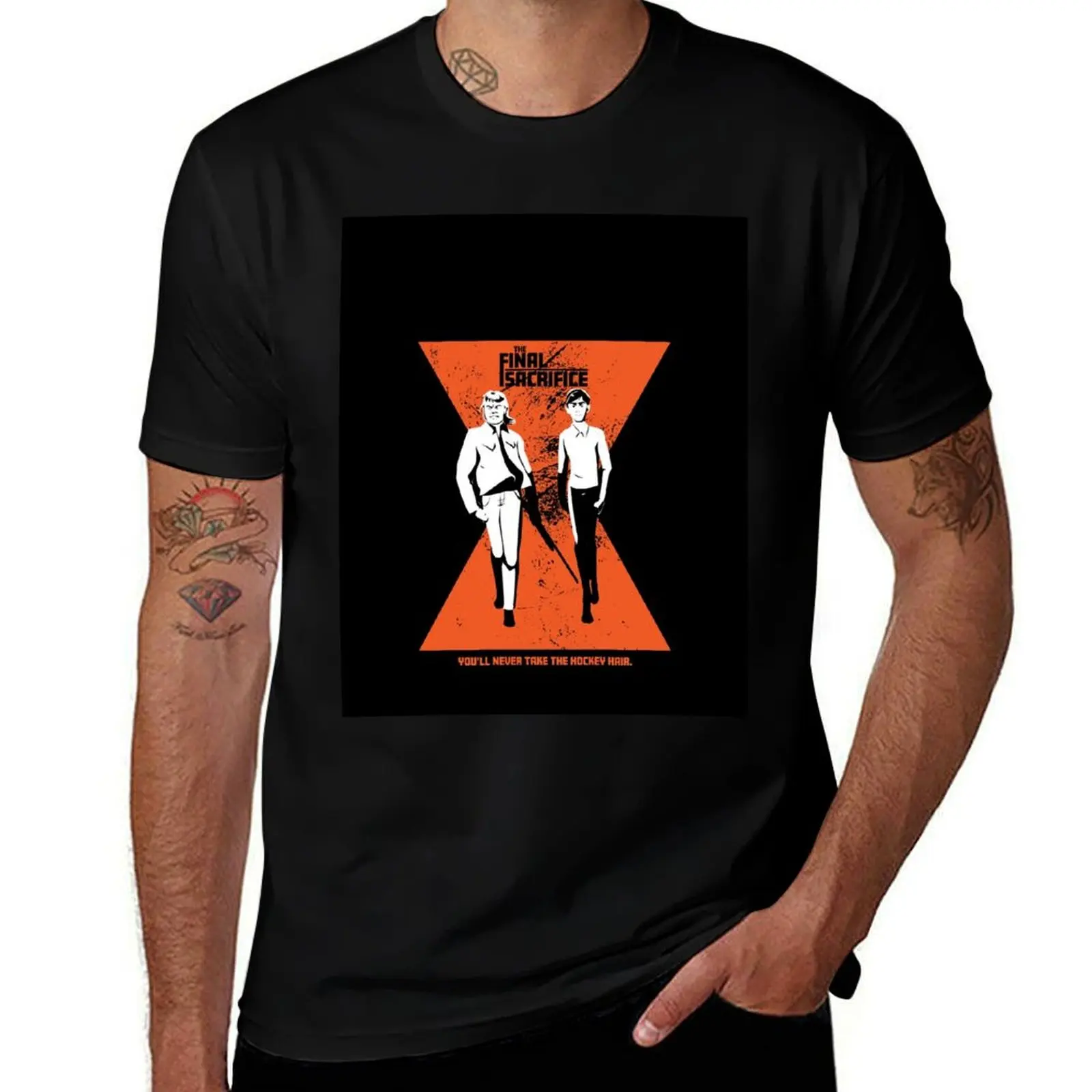 The Final Sacrifice: Rowsdower and Troy T-Shirt Halloween Casual T-Shirt