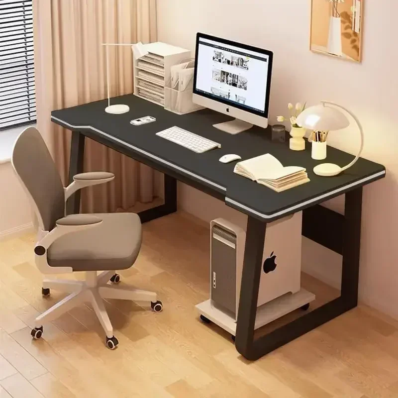 Gaming Desk Computer Writing Table Student Art Modren Simple Style PC Wood Suitable Portable Desk for Home, Offic