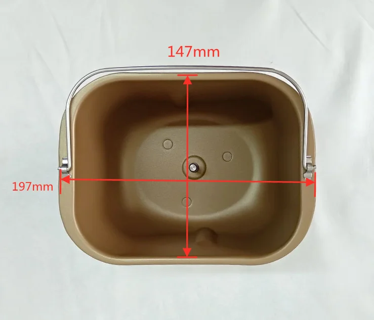 Bread machine accessories bread bucket toast container cake liner bucket model mold bread machine parts