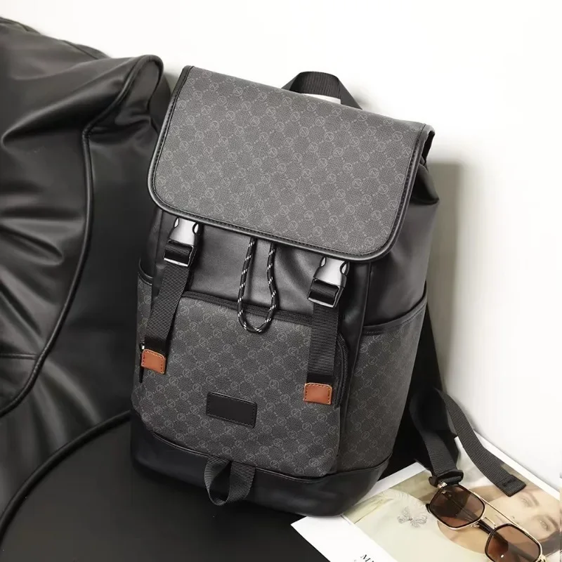 New Fashion Men's Backpack Large Capacity Travel Backpacks Men Large capacity 16 inch Laptop Backpack Patchwork Schoolbag Bag