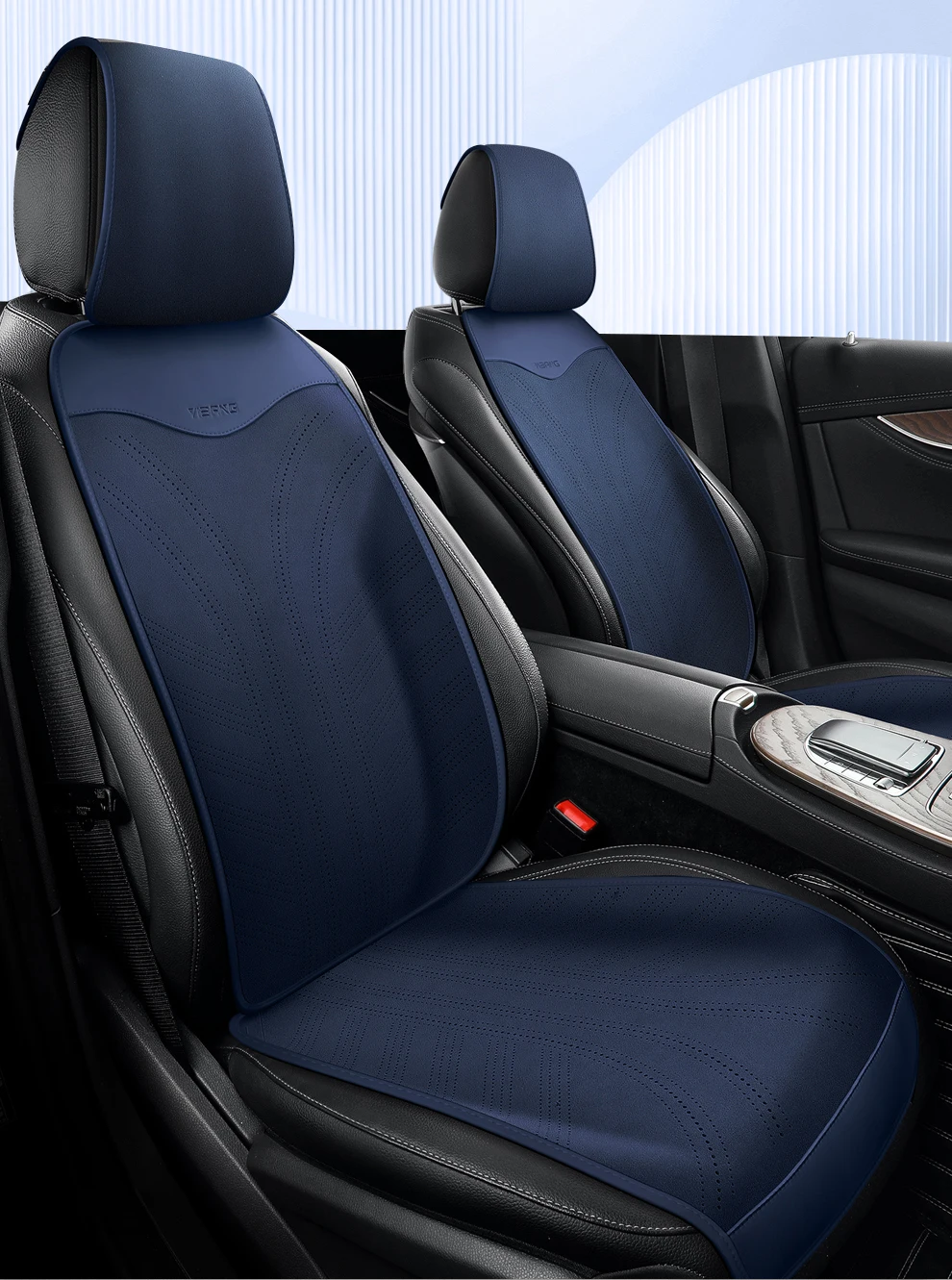 Leder-Autositzbezüge Luxus-Sitzpolster für BMW E60 X5 E70 E46 E36 Audi A4 B8 Golf 5 Opel Corsa d Cupra Formentor – Detail 25