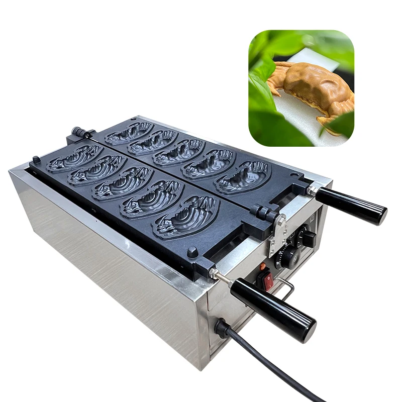New Type Safe Durable Commercial Non-stick Ice Cream Open Mouth Taiyaki Maker With Custom