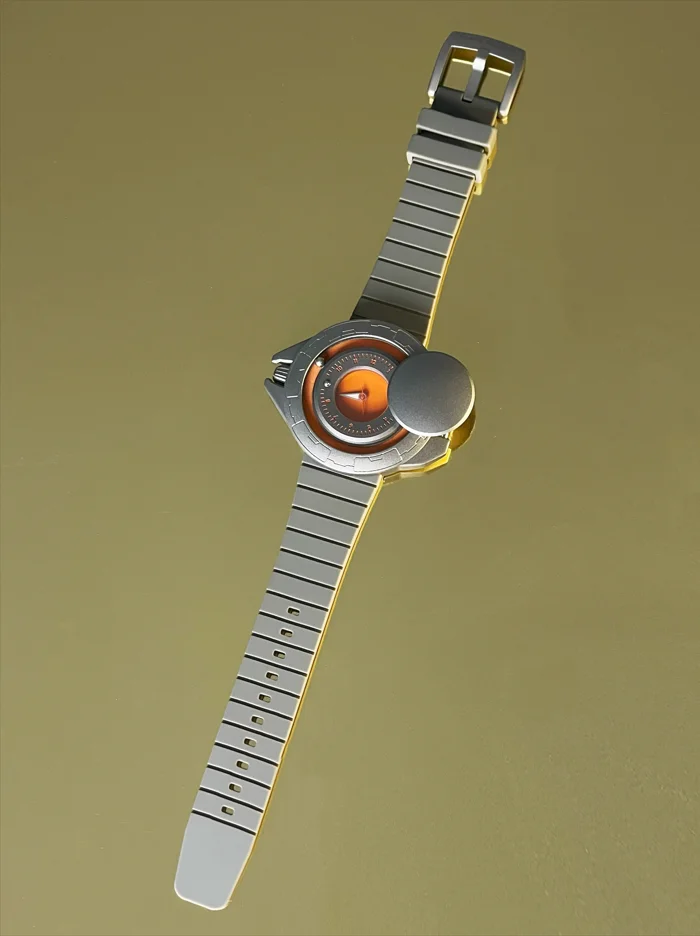 Hot Sel DG0133 Futuristic Comet Tail Automatic Mechanical Watch with Independent Dial Stylish and Technologically Advanced Watch