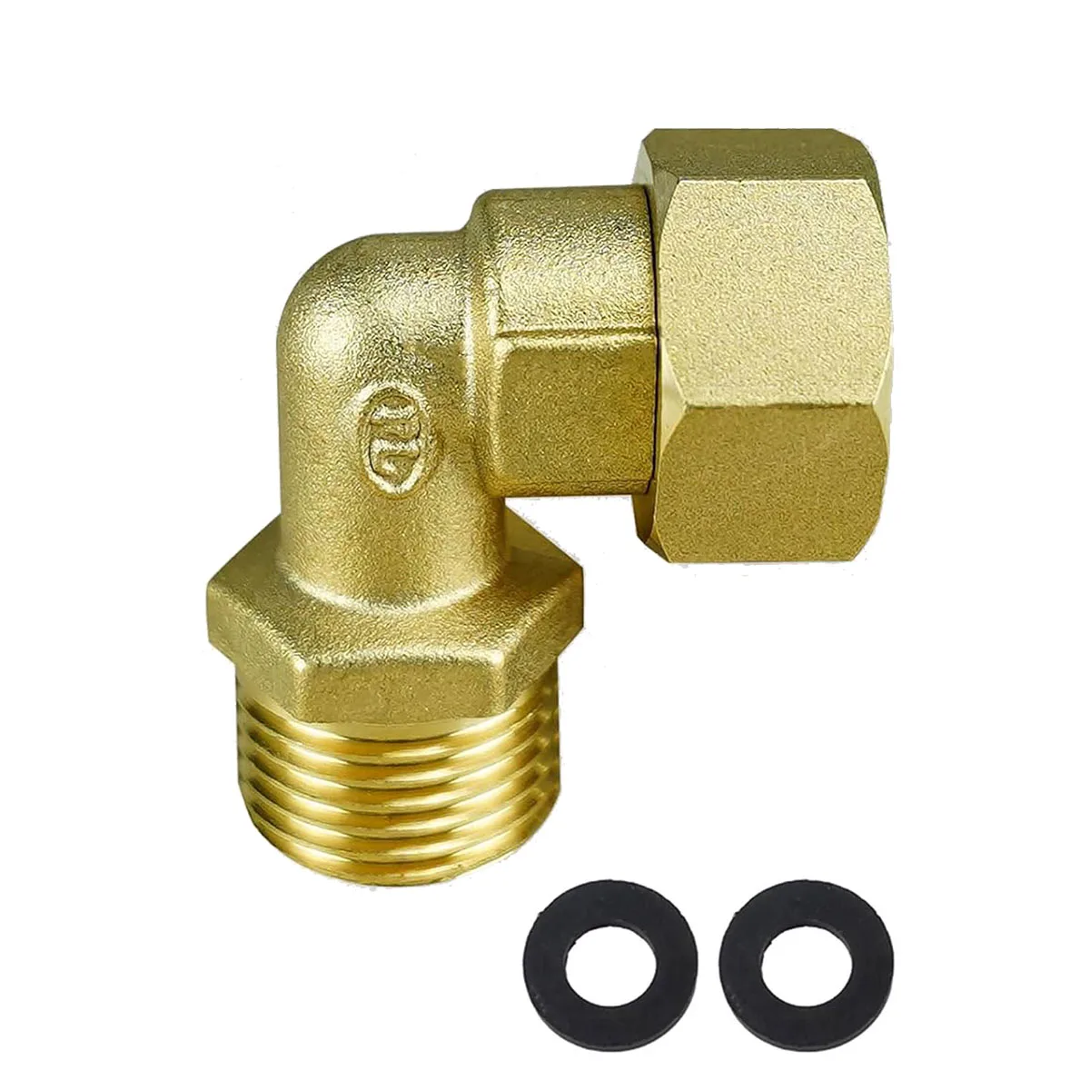 90 Degree Garden Hose Elbow Connectors, 1/2