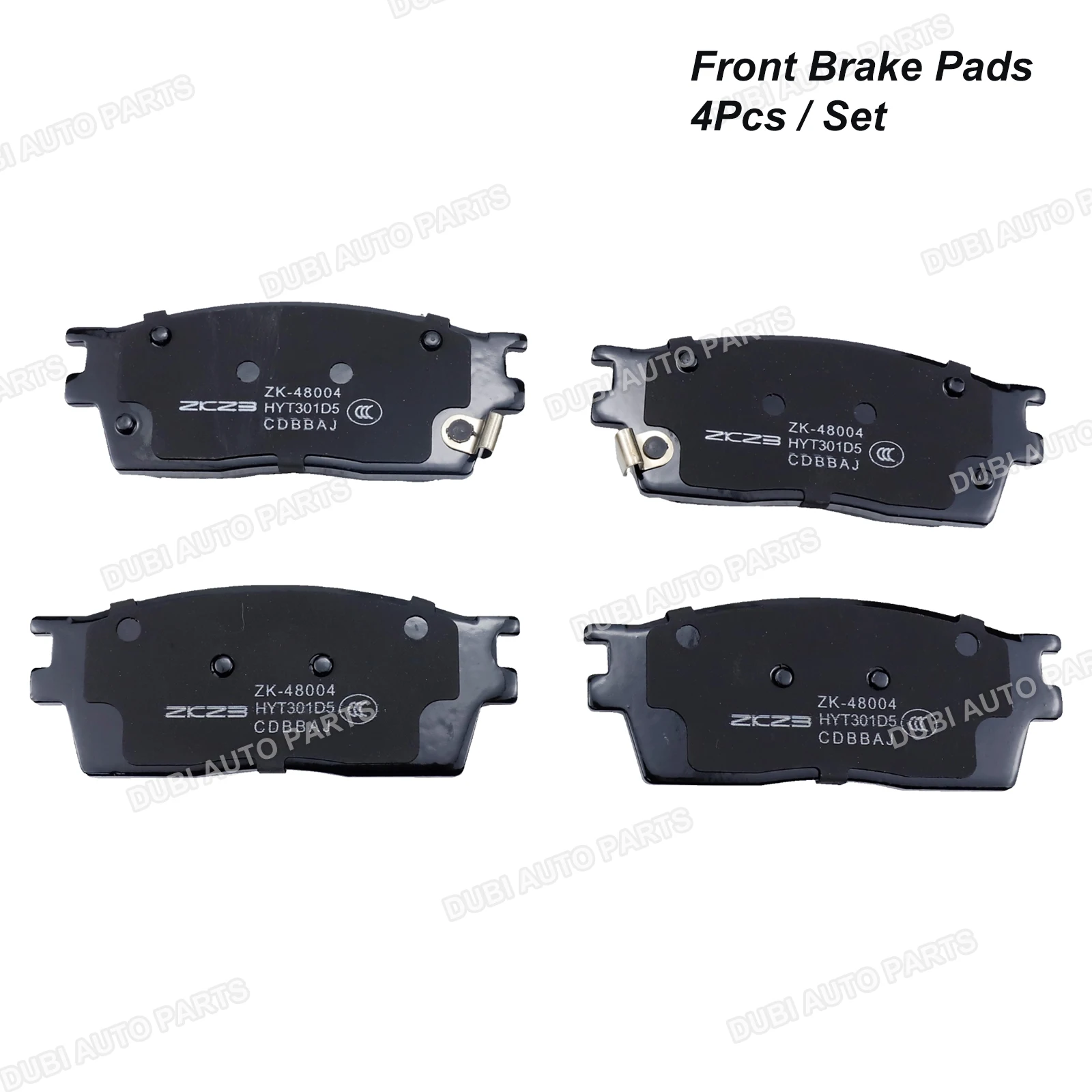 

Front Brake Pads Set For GAC TRUMPCHI GS4 200T 2015-2022 235T 2016-2019 270T 2019- GA3S 1.5 PHEV 2017- GA3 GA4 88350-06AAF-0000