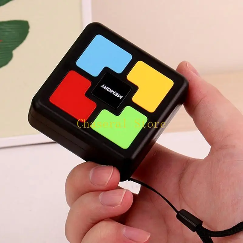 E7CE Kids Memory Exercício Cubo treinamento lógico Puzzle Puzzle Toy Bright Color Puzzle com vários modos Desenvolva