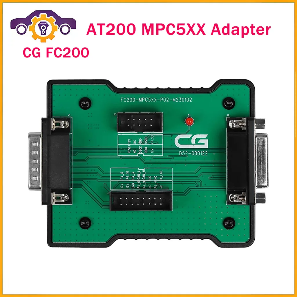 

CG FC200 AT200 MPC5XX Adapter FC200-MPC5XX-P02-M230102 for BOSCH MPC5xx Read/Write Data on Bench Support EDC16/ ME9.0/ MED9.1