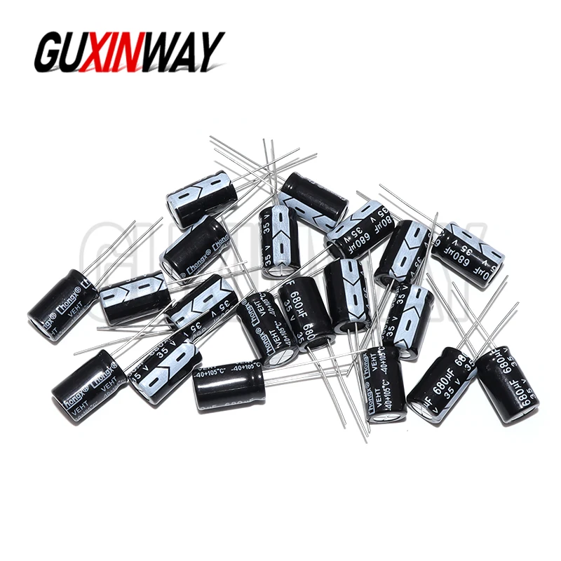 Aluminum Electrolytic Capacitor 35V 10UF 22UF 47UF 100UF 220UF 470UF 680UF 1000UF 2200UF 3300UF 4700UF 10000UF 22000UF 47000UF