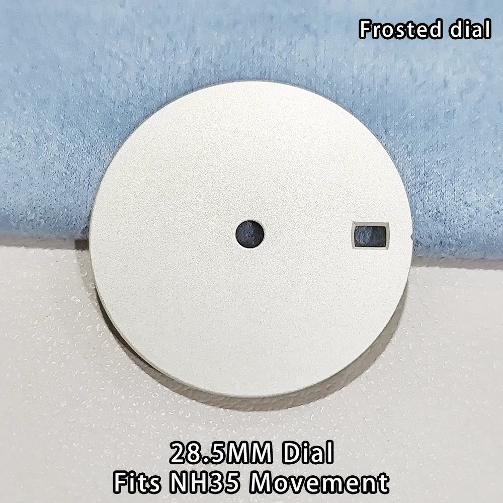 28.5mm Matte Dial NH35 Enamel Dial 28.5mm Watch Matte Blank Dial 28.5mm Watch Enamel Blank Dial NH35 28.5MM Dials Accessories